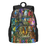 Fairytale 1 Backpacks Men's and Women's Schoolbag Travel Bags
