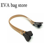 Flat PU Leather Bag Handles for O bag Long 1 Pair