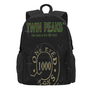 One Eyed Jacks Poker Chip Backpacks Zip Pockets