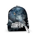 One Piece Backpack School Bag 3D Waterproof Key Chain Accessories