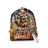 One Piece Backpack School Bag 3D Waterproof Key Chain Accessories