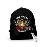 One Piece Backpack School Bag 3D Waterproof Key Chain Accessories