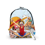 One Piece Backpack School Bag 3D Waterproof Key Chain Accessories