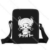 One Piece Luffy Zoro Shoulder Bag Messenger Bag Boys Girls Crossbody Handbag
