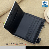 One Punch Man PU Zero Wallet Interior Zipper Pocket