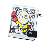 One Punch Man PU Zero Wallet Interior Zipper Pocket