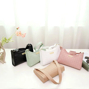 One Shoulder Bag Women's Subaxillary Textured Handbag