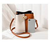 One Shoulder Bag Women Messenger Crossbody PU Leather Handbag