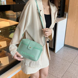 One Shoulder Bag Women's Lipstick Small Square Bag Versatile Large Capacity
