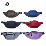 One-Shoulder Men's Canvas Waist Pack