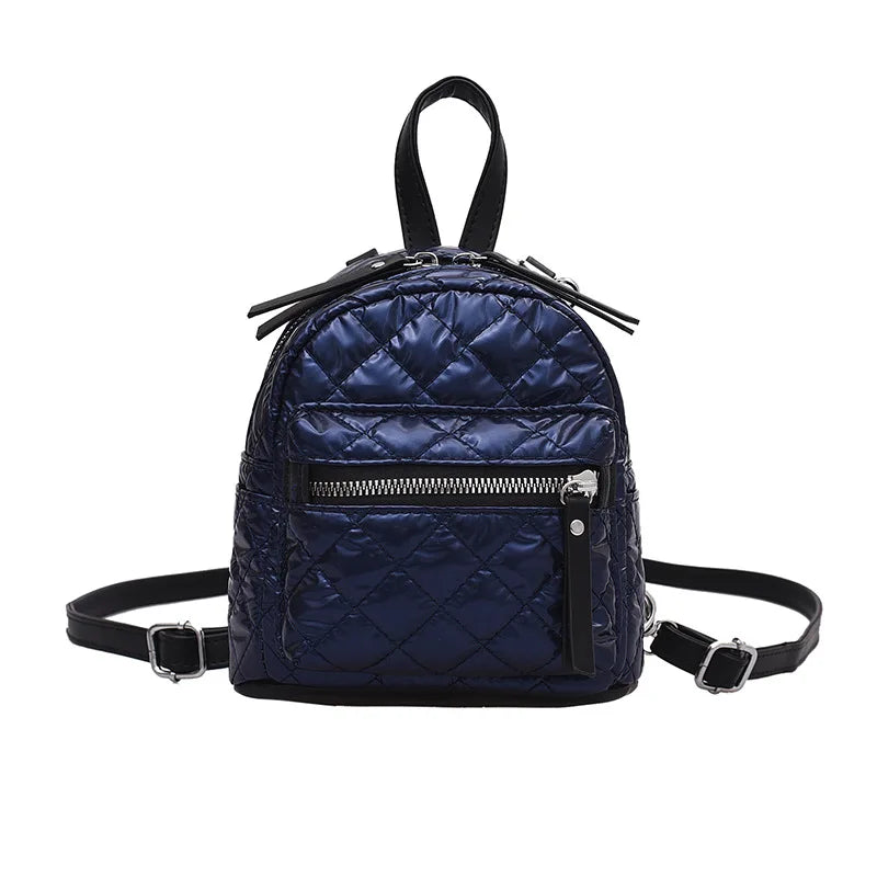 One-shoulder Messenger Bag Women's Autumn Retro Double-shoulder Diamond-shaped