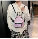 One-shoulder Messenger Bag Women's Autumn Retro Double-shoulder Diamond-shaped