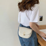 One-shoulder Saddle Bag Female Niche Online Celebrity Slung Wild Ins Explosion S