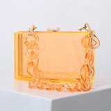 Acrylic Crossbody Clutch Bag for Women