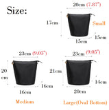 Organizer Bag for Bucket Handbag - Apricot