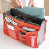 Nylon Travel Insert Organizer Handbag Purse Large Liner Makeup Cosmetic Bag