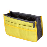 Nylon Travel Insert Organizer Handbag Purse Large liner Lady Makeup Cosmetic Bag