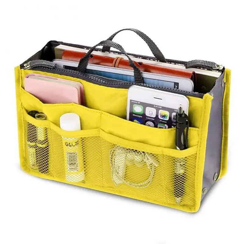Nylon Travel Insert Organizer Handbag Purse Large liner
