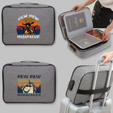 Women Briefcase Tote File Lockbox Large Bag