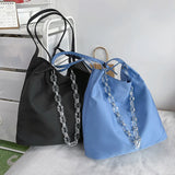 Large-capacity College Student Shoulder Bag