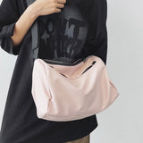 Ins Street Couple Messenger Bag Large Capacity Canvas Shoulder Bag