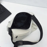 Ins Street Couple Messenger Bag Large Capacity Canvas Shoulder Bag