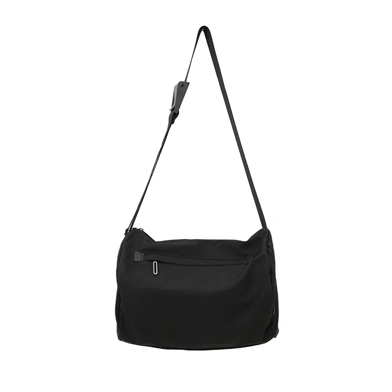 Ins Street Couple Messenger Bag Large Capacity Canvas Shoulder Bag