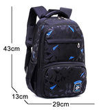 Orthopedic Children School Bags for Boys Backpacks Student Bag Print Backpack