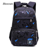 Orthopedic Children School Bags for Boys Backpacks Student Bag Print Backpack