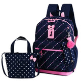 Orthopedics School Bags for Teenagers Girls Waterproof Backpack