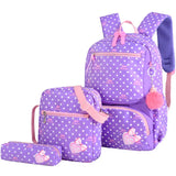 Orthopedics School Bags for Teenagers Girls Waterproof Backpack