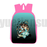 Osamu Backpack Bungou Stray Dogs 3D Pink Dazai Zipper Back Pack 12 Inch