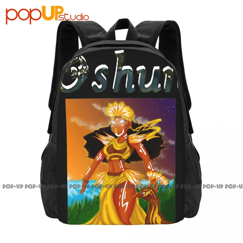 Oshun Orisha,River Goddess Top,Yoruba Orisha,Spiritual Faith Backpack