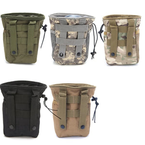 Tactical Dump Drop Bag Airsoft Military Molle Belt Pouch