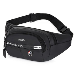 Reflective Running Waist Bag Waterproof Anti-theft Pockets Men Women Fanny Pack