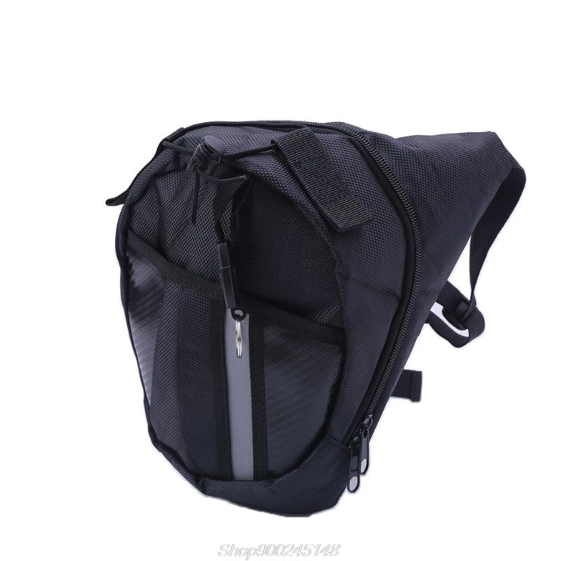Outdoor Leg Drop Motorcycle Waist Pack Fanny Thigh Belt Bike Bags