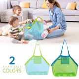 Kids Beach Mesh Bag Sand Away Toy Storage Organizer