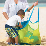 Kids Beach Mesh Bag Sand Away Toy Storage Organizer