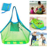 Kids Beach Mesh Bag Sand Away Toy Storage Organizer
