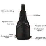 Outdoor Camping Hiking Trekking Backpack Sports Climbing Shoulder Bag