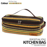 Camping Tableware Storage Bag Barbecue Cookware Kitchen Bag