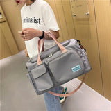 Women's Large Capacity Fitness Travel Crossbody Bag