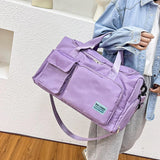 Women's Large Capacity Fitness Travel Crossbody Bag