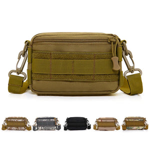 600D Nylon Multi-Function Tactics Waist Bag Camping Climbings Shoulder Bag