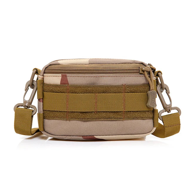 600D Nylon Multi-Function Tactics Waist Bag Camping Climbings Shoulder Bag
