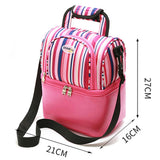 Outdoor Isothermal Bag Food Cooler Men Women Lunch Box Bag for Kids