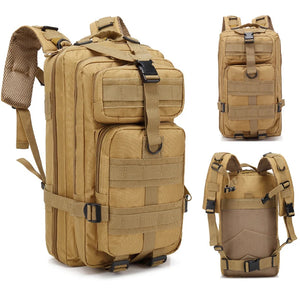 Outdoor Military Rucksack 25L Waterproof Tactical Backpack