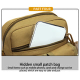 Outdoor Phone Waist Bag Waterproof Adjustable Pouch Camping Pack