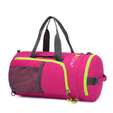 Waterproof Nylon Camping Shoulder Bag Multifunctional Knapsack