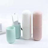 Outdoor Portable Tooth Brush Container Travel Organizer